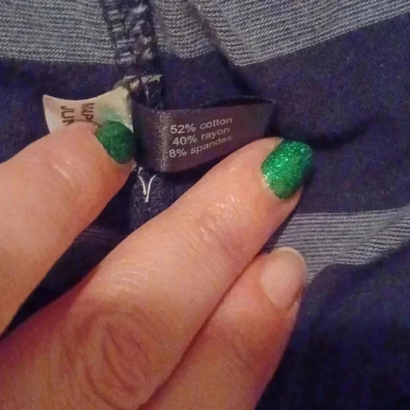 💙🌺Striped long sleeve top - Picture 9 of 9